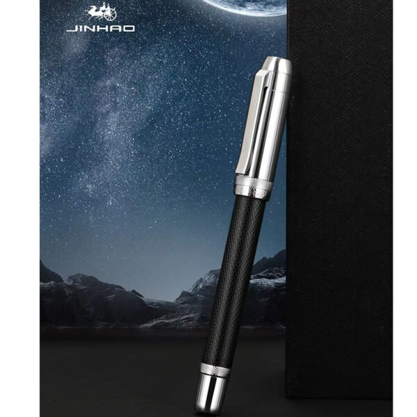 92 Black Metal Fountain Pen – Medium Nib