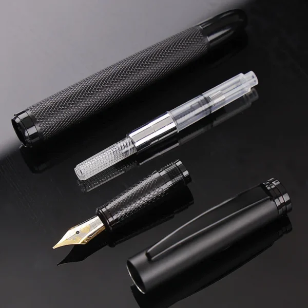 H0ca6ace3d6f24191afbd0eeb532030f8e.webp Black Iridium-Point Fountain Pen – Everyday Writing