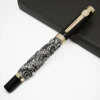 Dragon & Pearl Fountain Pen – Ornate Metal Design