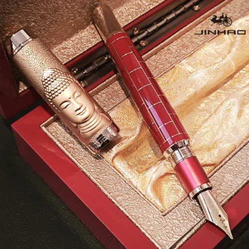 Dadao Buddha Fountain Pen – Heartbeat-Style Nib