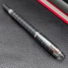 79 Black Grid Fountain Pen – Metal Barrel