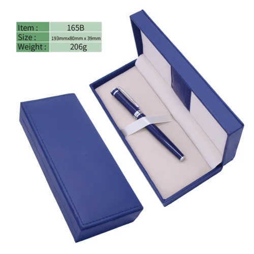 H20fbf35b35944c46b0e6a0000d267b1eU.webp Royal Blue Metal Fountain Pen – Classic Design