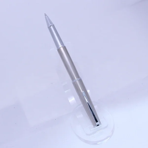 Stainless Steel Retractable Ballpoint Pen – Slim Profile