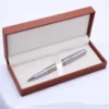 Stainless Steel Retractable Ballpoint Pen – Slim Profile