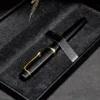 Black Metal Fountain Pen – Classic Iridium-Point Nib