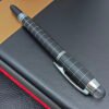 79 Black Grid Fountain Pen – Metal Barrel