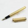 155 Gold-Tone Fountain Pen – Embossed Barrel