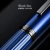 Black, Blue & Red Fountain Pen – Classic Writing Style
