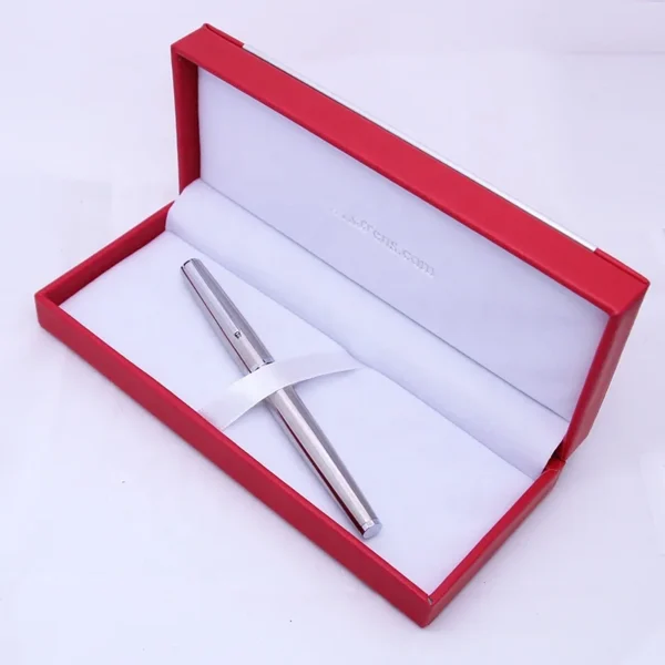 Stainless Steel Retractable Ballpoint Pen – Slim Profile
