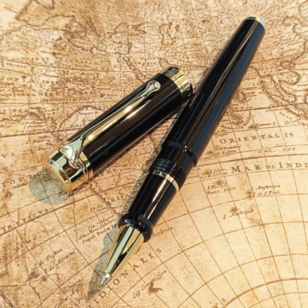 H3f624aaf56a546ff87cc85fb71e2ecb1q.webp Black Fountain Pen – Executive-Style Classic Design