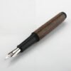Brass & Rosewood Pocket Fountain Pen – Vintage Style