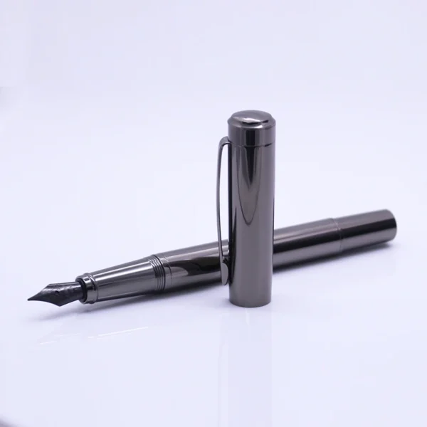 H460e24362dba4621a1a330db08b02c9dZ.webp JX 002 Gray Fountain Pen – Extra Fine Nib