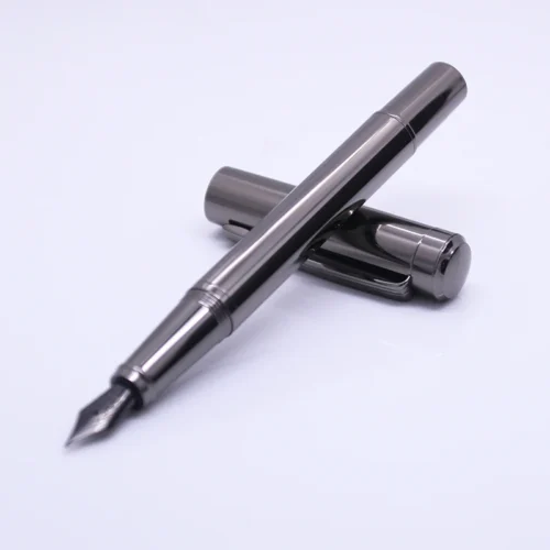 H4616967b3e2644c79a62c6b9dd4abd05X.webp JX 002 Gray Fountain Pen – Extra Fine Nib
