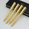 155 Gold-Tone Fountain Pen – Embossed Barrel