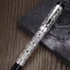 Century 100 Openwork Fountain Pen – Silver-Tone Detail