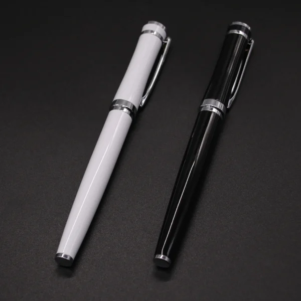 H4d78cc3514b340469d60a28084b69fccC.webp 3035 Black Metal Fountain Pen