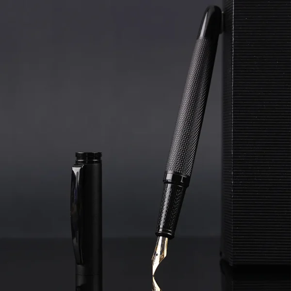 H5046e82ceacb4f9bb4f97f1574f5423bE.webp Black Iridium-Point Fountain Pen – Everyday Writing