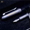 Matte Black Metal Fountain Pen – Converter Compatible