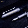 Matte Black Metal Fountain Pen – Converter Compatible