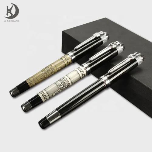 189 Engraved Fountain Pen – Vintage Motif