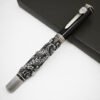Dragon & Pearl Fountain Pen – Ornate Metal Design