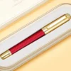 H56de3ed090c14e05b661fd7fd97481f1b.webp 92 Red Metal Fountain Pen – Fine Nib