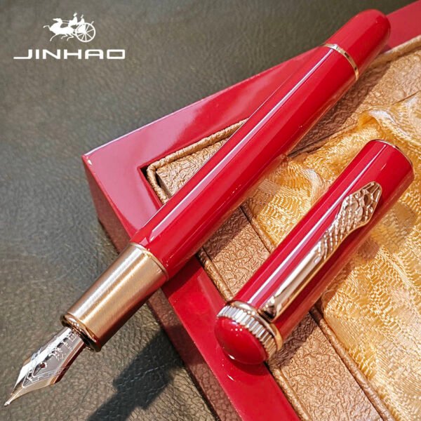 025 Snake Motif Fountain Pen – Fine Nib