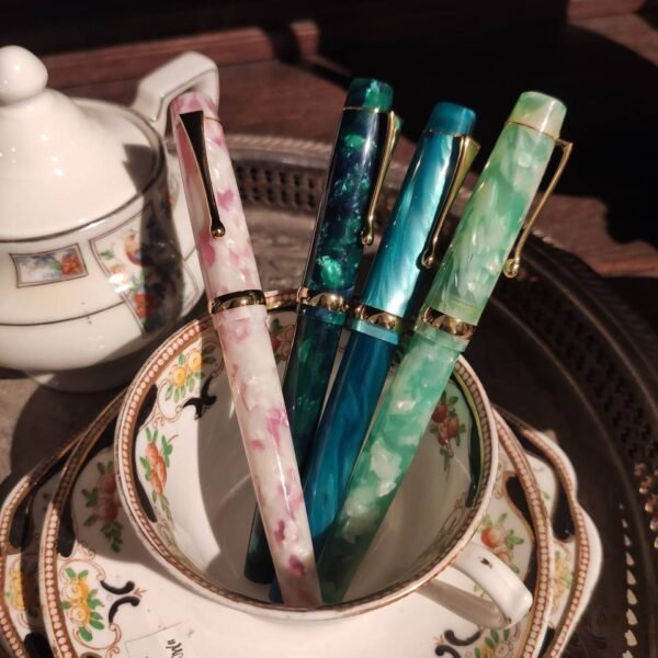 JX A002 Marble-Style Acrylic Writing Pen