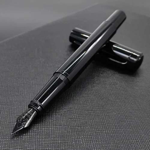 JX 002 Matte Black Metal Fountain Pen