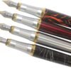 250 White Stripe Fountain Pen – 4-Piece Set