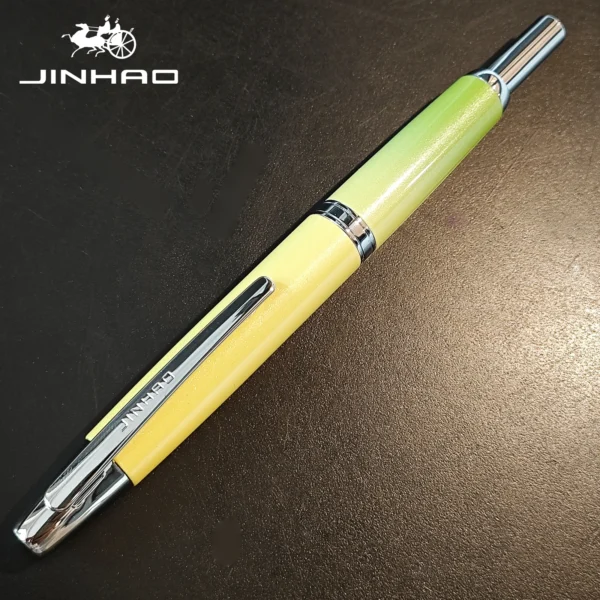 Metal Retractable Fountain Pen – Assorted Finishes