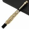 Dragon & Pearl Fountain Pen – Ornate Metal Design