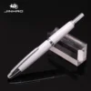 Striped Metal Retractable Fountain Pen – EF/F Nib