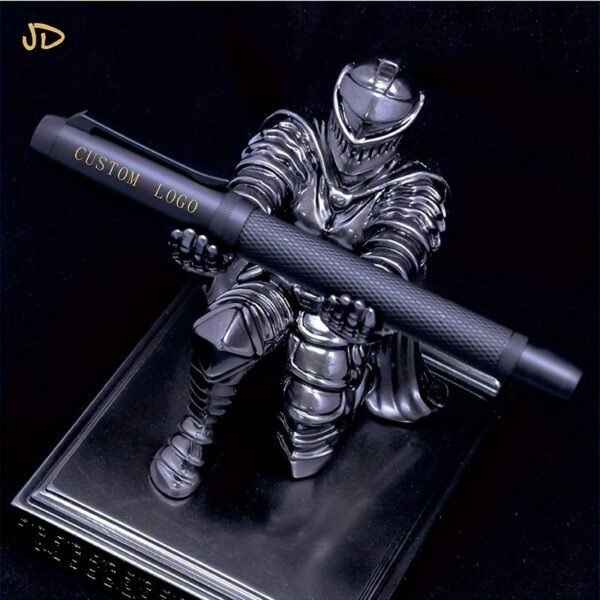 Matte Black Metal Fountain Pen – Converter Compatible