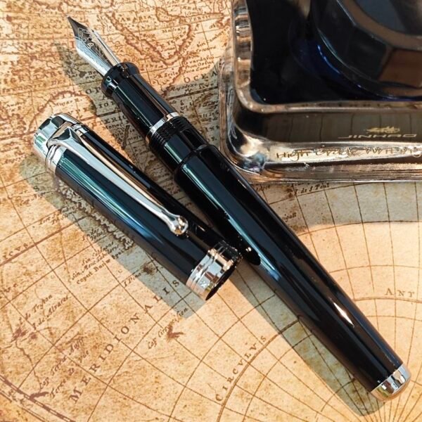 H6c599ff34a8b4f20bda5eff4a8a6a9e5z.jpg_960x960q80.jpg Black Fountain Pen – Executive-Style Classic Design