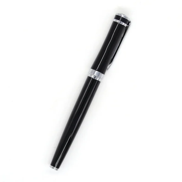 H722b12e0c7014d659d421f1dea1509c9a.webp 3035 Black Metal Fountain Pen