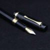 Gold-Trim Fountain Pen – Fine Nib