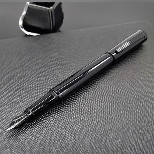 H7900537a606f4279ba1d89cc2febbbd7U.jpg_960x960q80.jpg JX 002 Matte Black Metal Fountain Pen