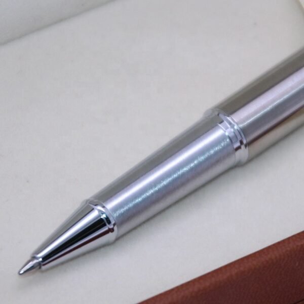 Stainless Steel Retractable Ballpoint Pen – Slim Profile