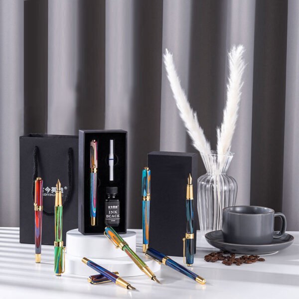 Colorful Iridium-Point Fountain Pen – Everyday Style