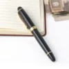 450 Black & Gold-Tone Metal Fountain Pen