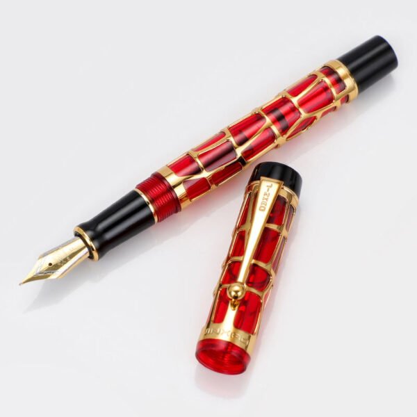 H90b9e4d8a2fb4f1a9d21dc03ab4694f4C.jpg_960x960q80.jpg Century 100 Skeleton Fountain Pen – Openwork Design