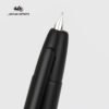 Striped Metal Retractable Fountain Pen – EF/F Nib