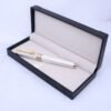 1200 Golden Dragon Fountain Pen – Red Crystal Accent