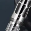 Openwork Acrylic Fountain Pen – Silver-Tone Detail