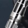 Openwork Acrylic Fountain Pen – Silver-Tone Detail