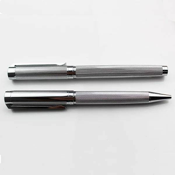Silver Metal Ballpoint Pen – Minimalist Design