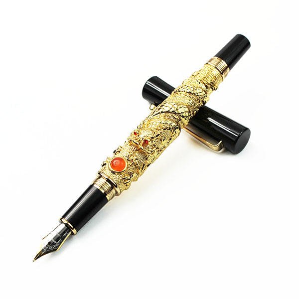 HTB11NagaiDxK1RjSsphq6zHrpXaR.jpg_960x960q80.jpg 031 Dragon Fountain Pen – Gold & White Finish