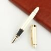 Metal Fountain Pen – Gold-Tone Medium Nib