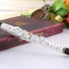 Dragon & Phoenix Red Fountain Pen – Ornate Gold-Tone Nib